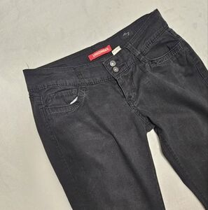 UNIONBAY Super Lowrise Black Skinny Pants